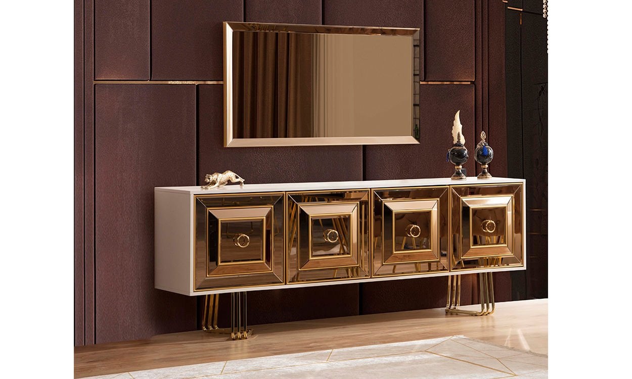 Pugon Yemek Odası Konsol (Krem)