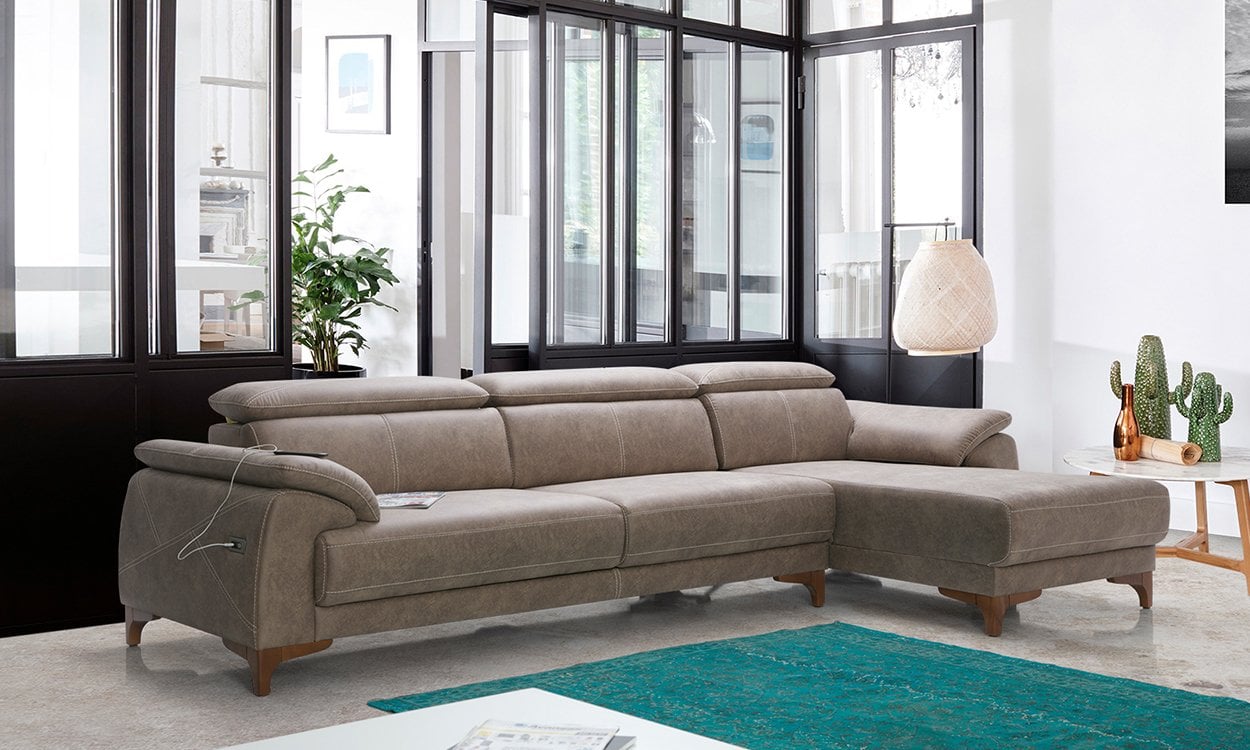 Oscar Relax Köşe Koltuk Takımı (Kahve)