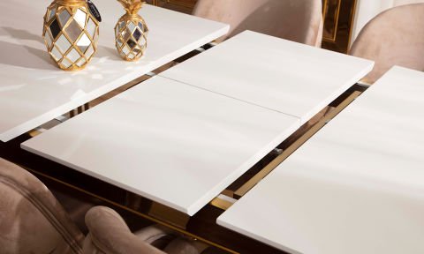 Pugon Yemek Masası (Krem)