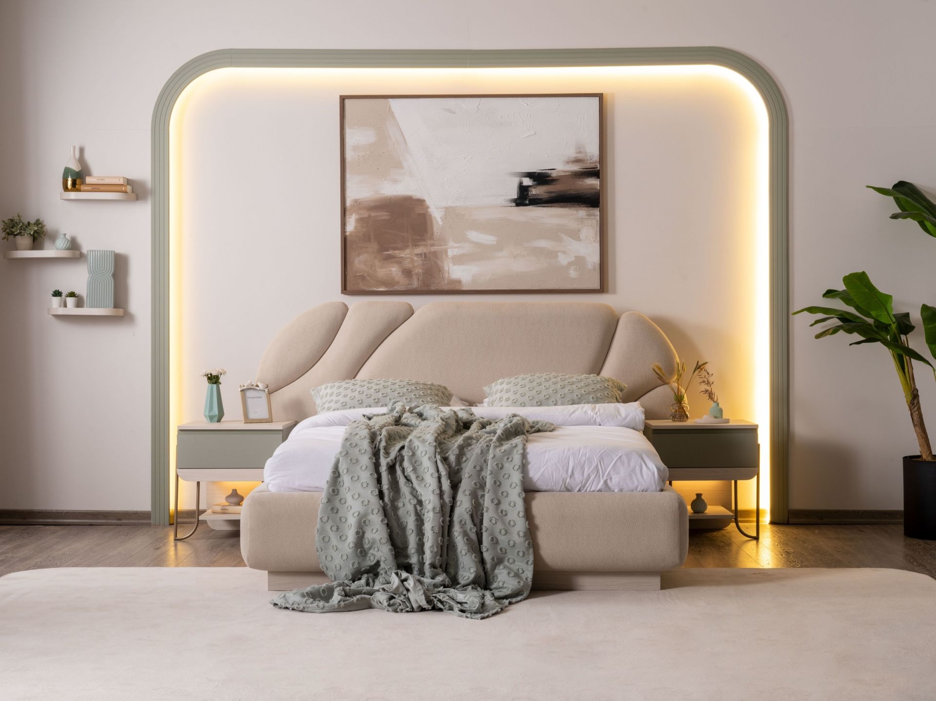 Charisma Yatak Odası ( Bazalı Karyola )