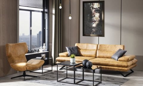 Polo Modern Koltuk Takımı (3+3+1)