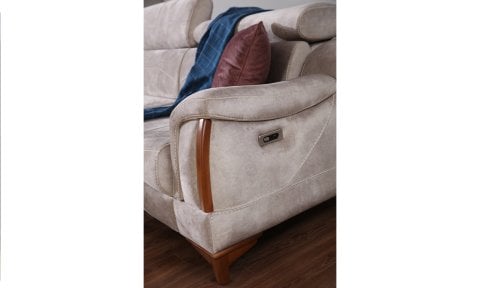 Rio Motorlu Köşe Takımı (Krem)