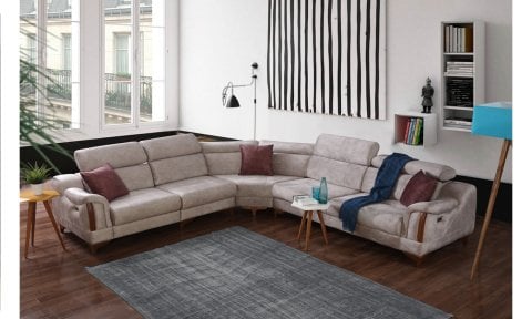 Rio Motorlu Köşe Takımı (Krem)