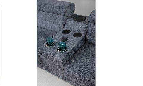 Rio Motorlu Köşe Takımı (Gri)