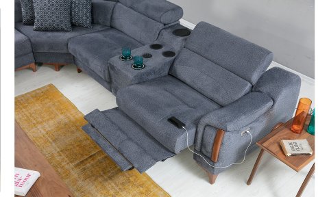 Rio Motorlu Köşe Takımı (Gri)