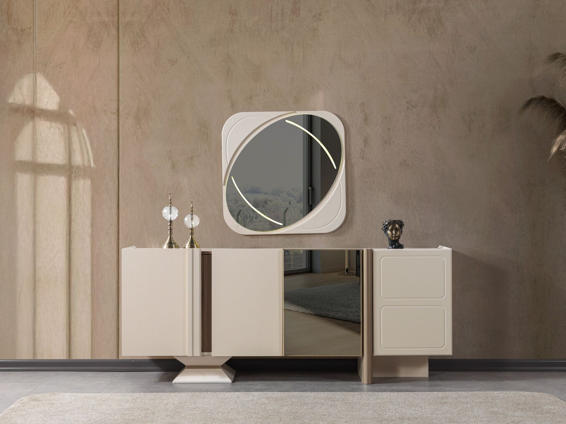 Roza Yemek Odası ( konsol )