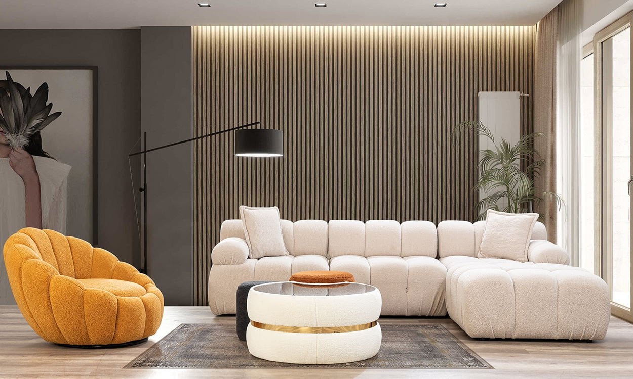 Diamond Döner Berjerli Köşe Takım