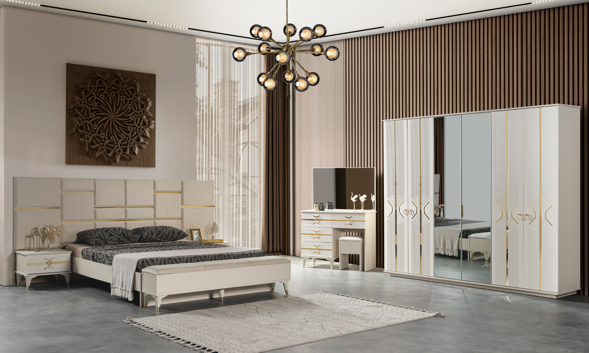 Kristal Yatak Odası Takımı