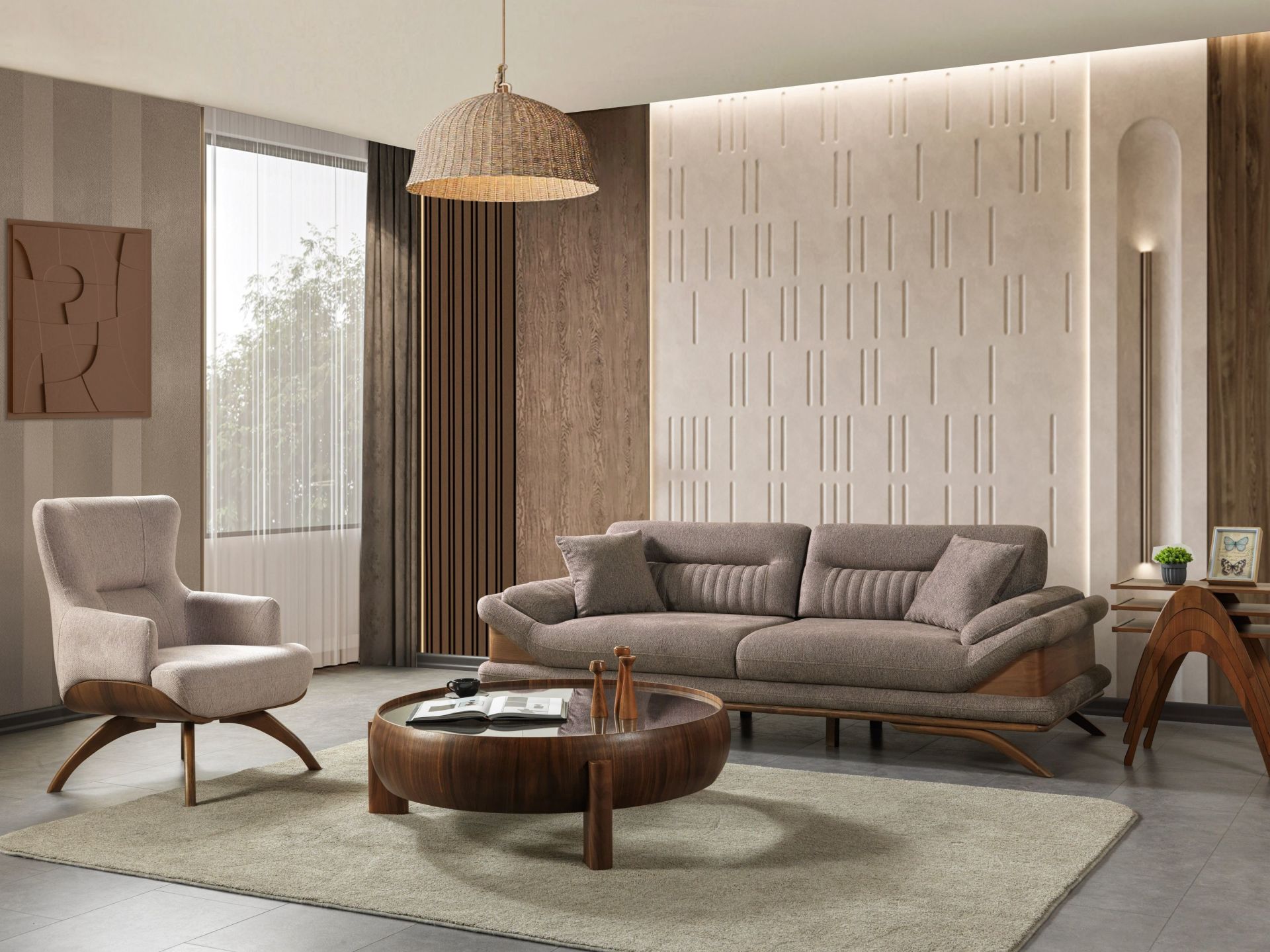 New Quattro Koltuk Takımı ( 3+1 )