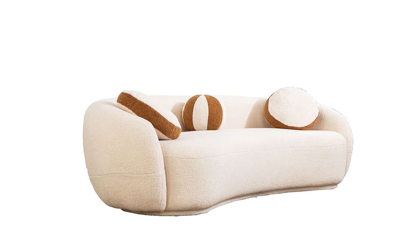 Vudy Modern Üçlü Koltuk