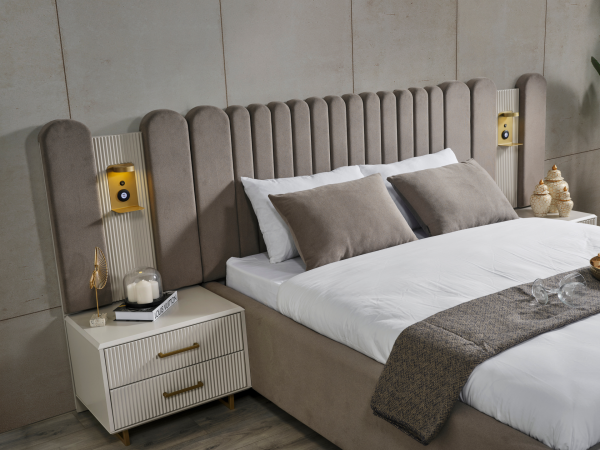 Gold Line Yatak Odası(Komodin)