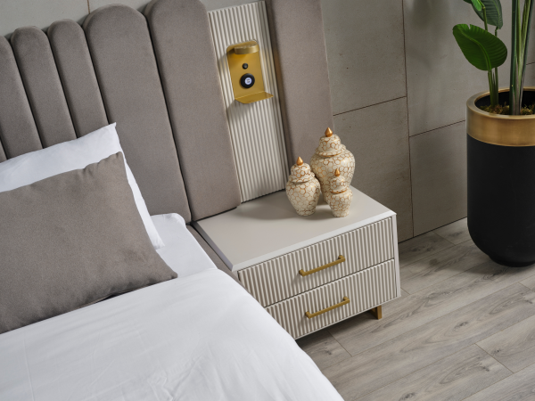 Gold Line Yatak Odası(Komodin)