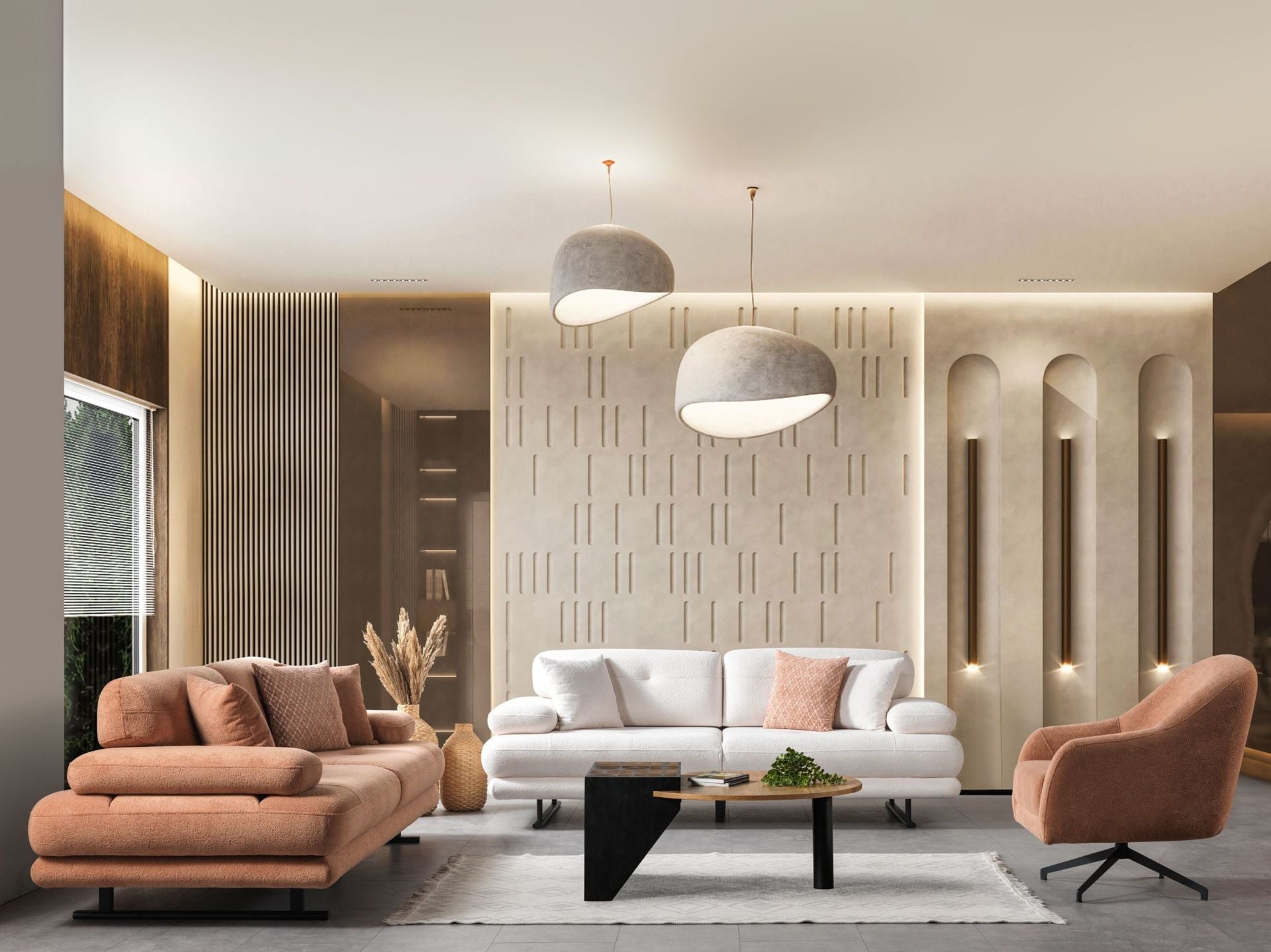 Karizma Koltuk Takımı(3+3+1+1)(Döner Mekanizmalı)