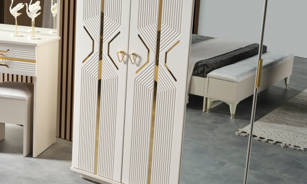 Kristal Yatak Odası(Dolap)