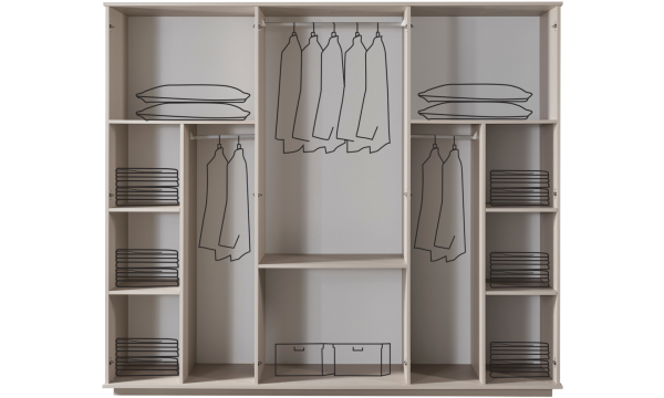 Kristal Yatak Odası(Dolap)