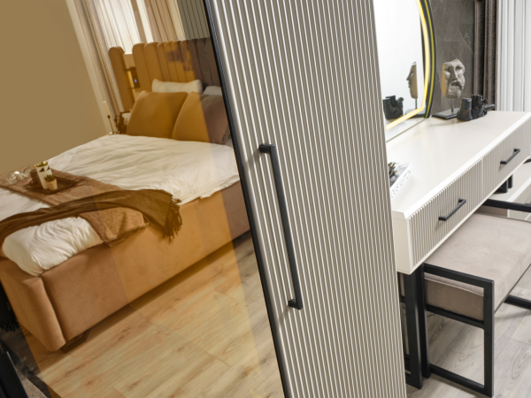 Black Line Yatak Odası(Dolap)