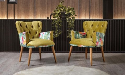 Santana Çay Seti Tekli Koltuk,Berjer (Salon, Balkon, Cafe Ofis)