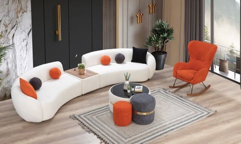 Wosse Modern Köşe Koltuk