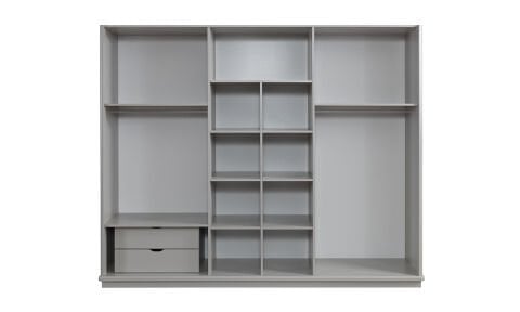 Erva Bazalı Yatak Odası Takımı (Sis Gri)