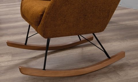 Royal Magnum Puflu Sallanır Sandalye