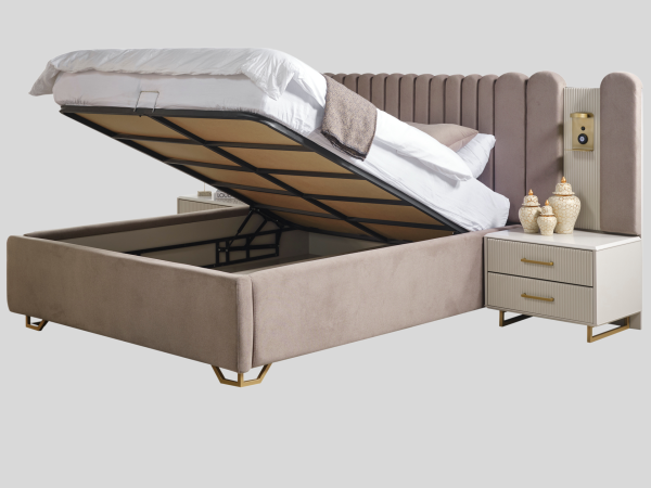 Gold Line Köşe Dolaplı Yatak Odası Takımı