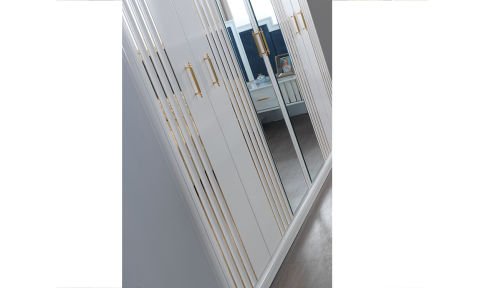 Erva Bazalı Yatak Odası Takımı (Gold)