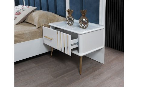 Erva Bazalı Yatak Odası Takımı (Gold)