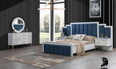 Erva Bazalı Yatak Odası Takımı (Gold)