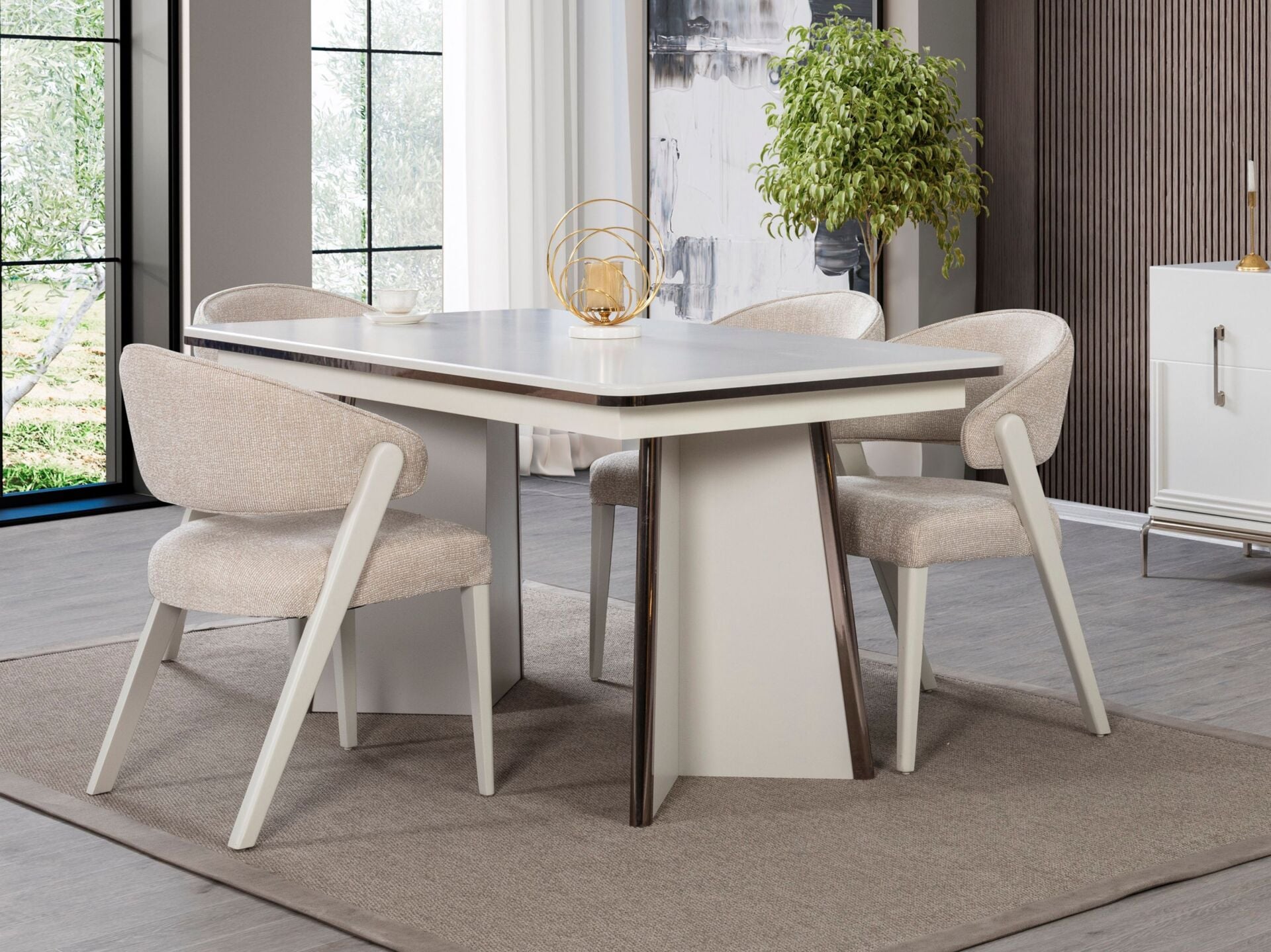 Polo Yemek Odası ( masa + 6 sandalye )