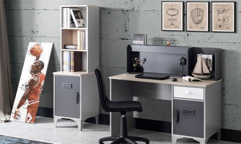 Lego Genç Odası Kitaplık (Antrasit)