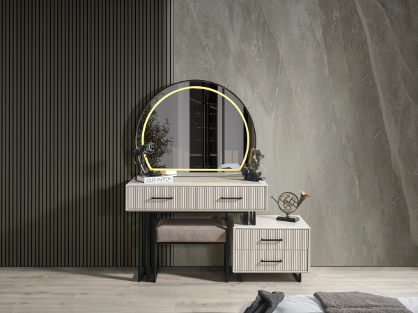 Black Line Köşe Dolaplı Yatak Odası Takımı