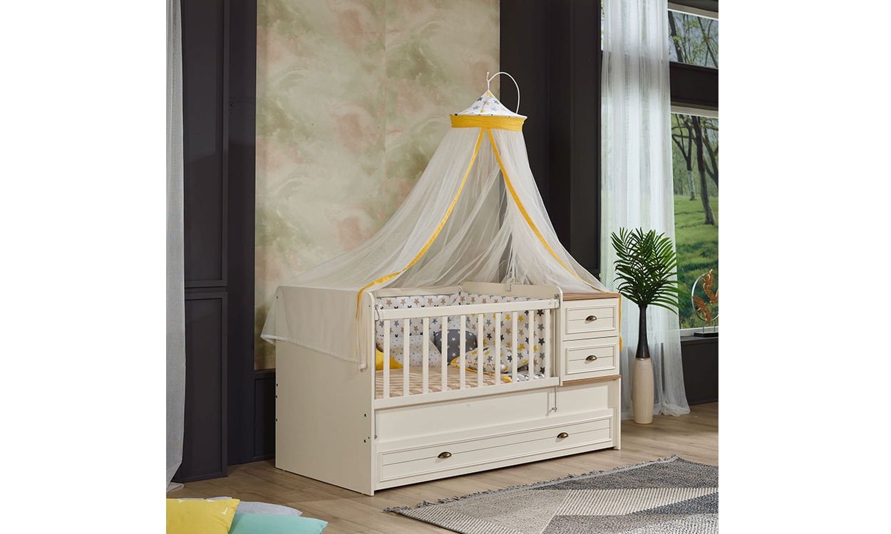 Arte Büyüyen Karyolalı Beşik  (80*130)