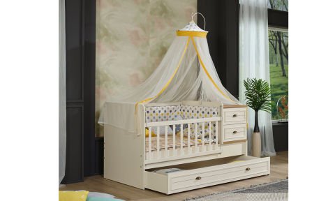 Arte Büyüyen Karyolalı Beşik  (80*130)