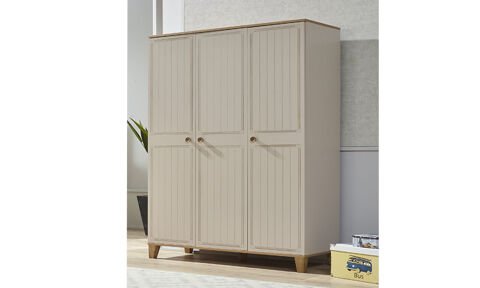 Ege Bebek Odası Takımı (3K  Dolap + Komodin + Monttesori Karyola + Büyük Beşik)