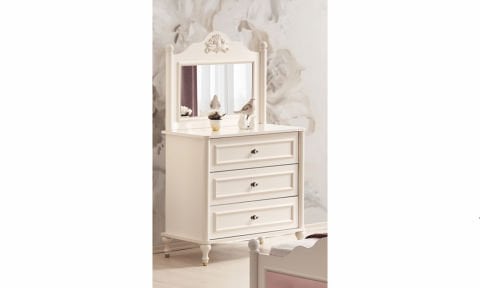 Country Gold Genç Odası Aynalı Şifonyer