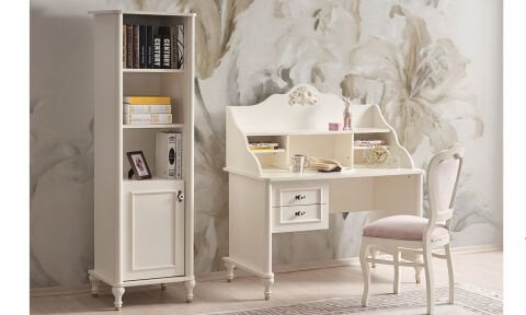 Country Gold Genç Odası Çalışma Masası ve Ünite