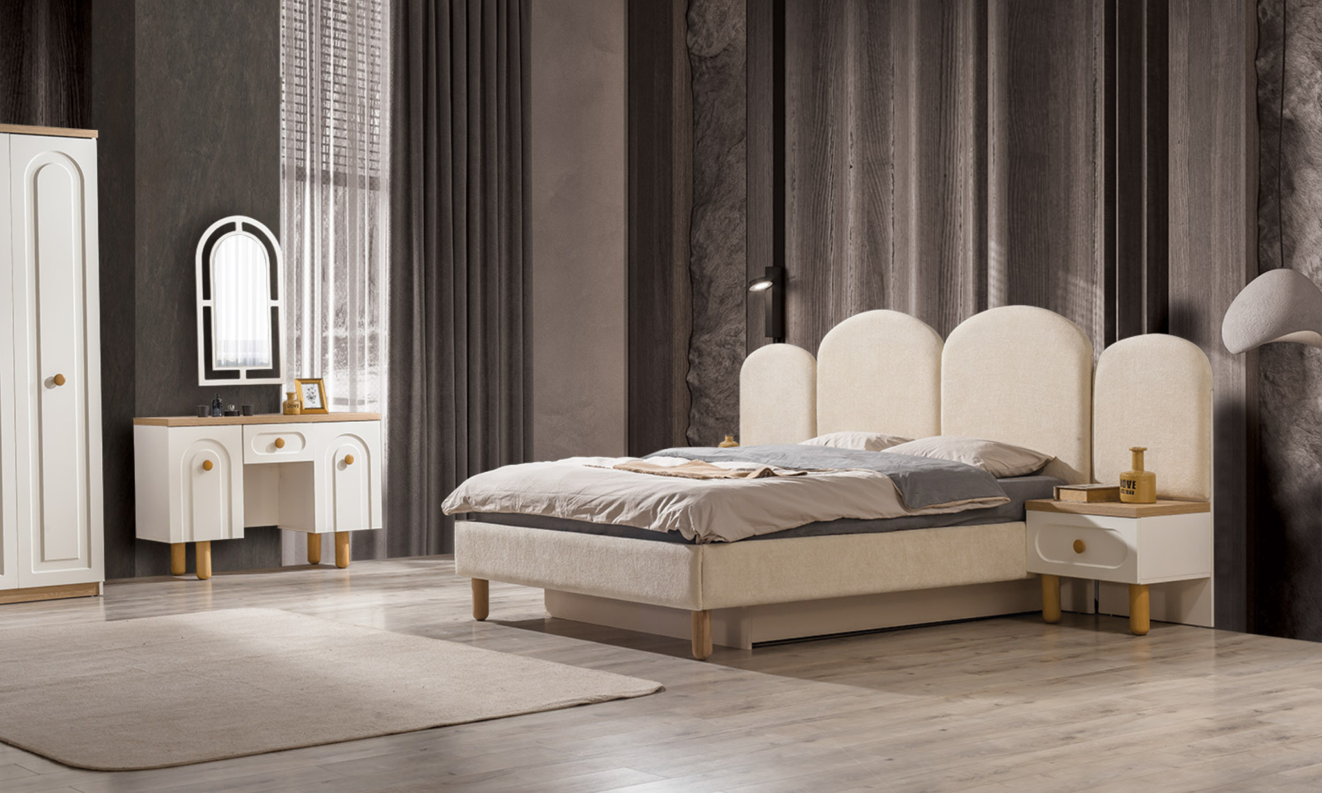 Trend Bohem Yatak Odası(Karyola)