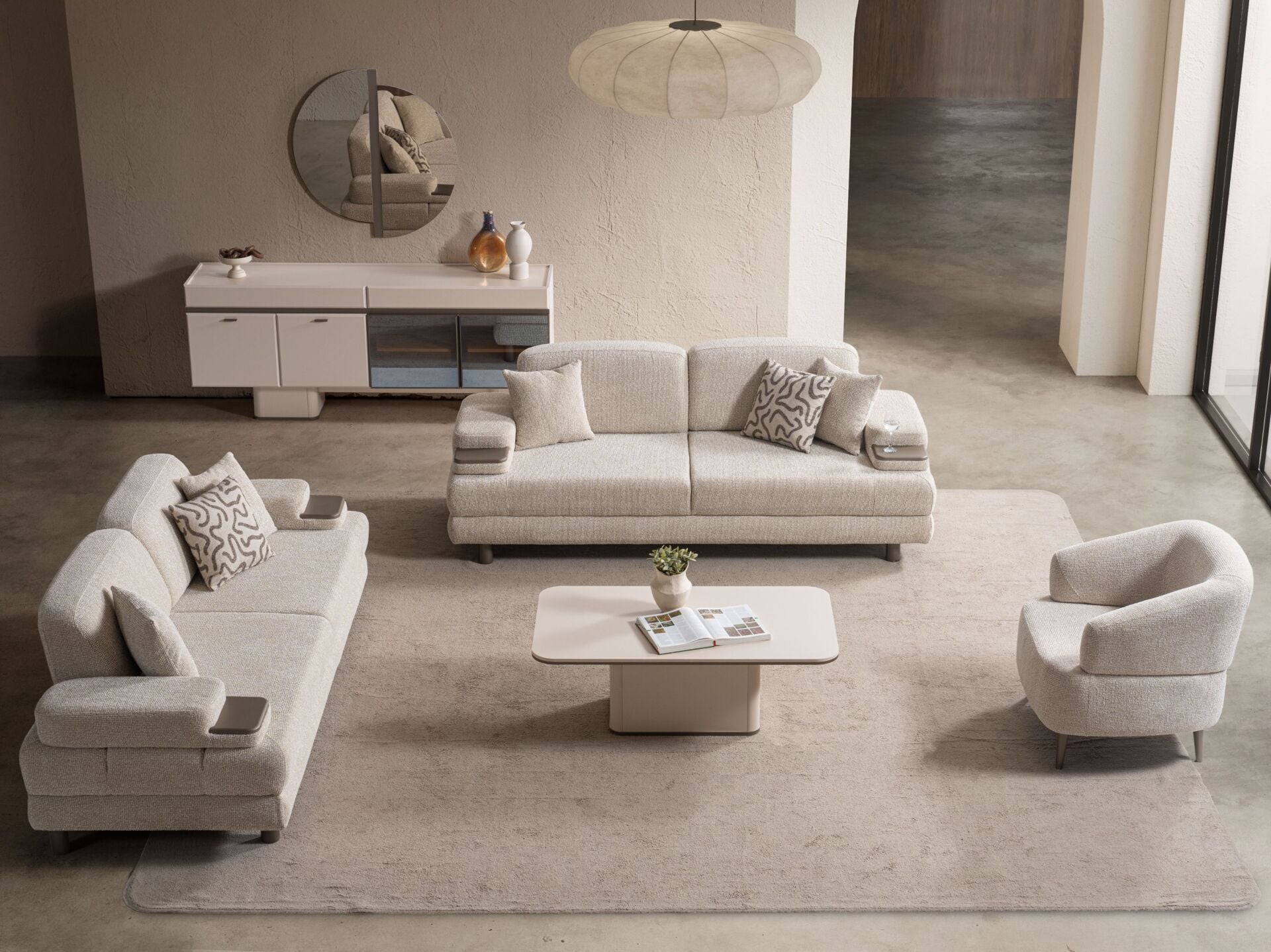 Romex Koltuk Takımı ( 3+1 )