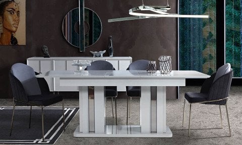 Alfa Yemek Odası Masa ve 6 Sandalye
