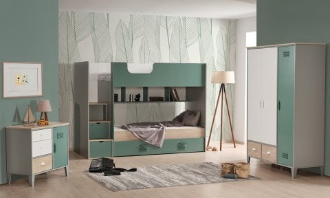 Lego Ranzalı Genç Odası Takımı (Yeşil)