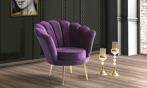 İnci Mürdüm 2+1+1 Çay Seti (Salon, Balkon, Cafe Ofis)