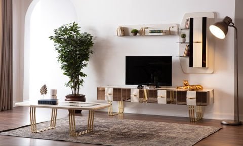 Soho Tv Ünitesi (Krem)