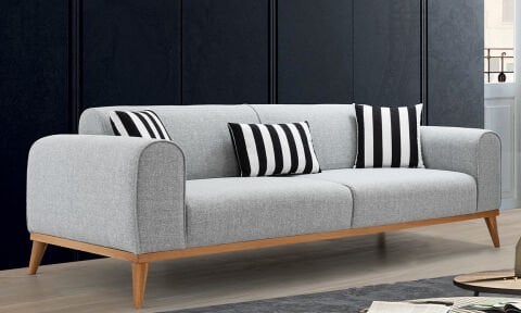 Omega Modern Üçlü Koltuk