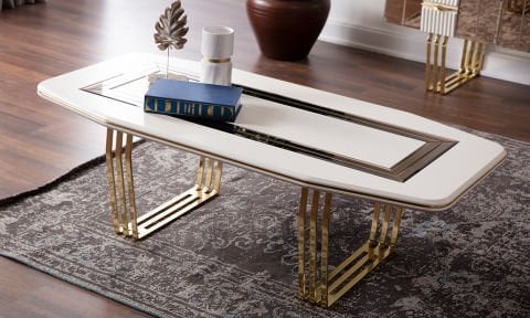 Soho Krem Orta Sehpa