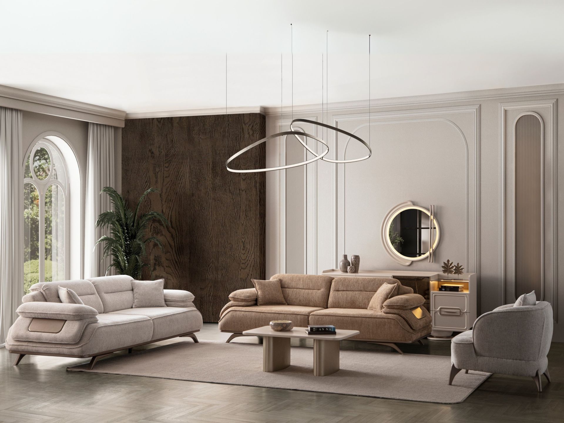 Anza Koltuk Takımı(3+3+1+1)