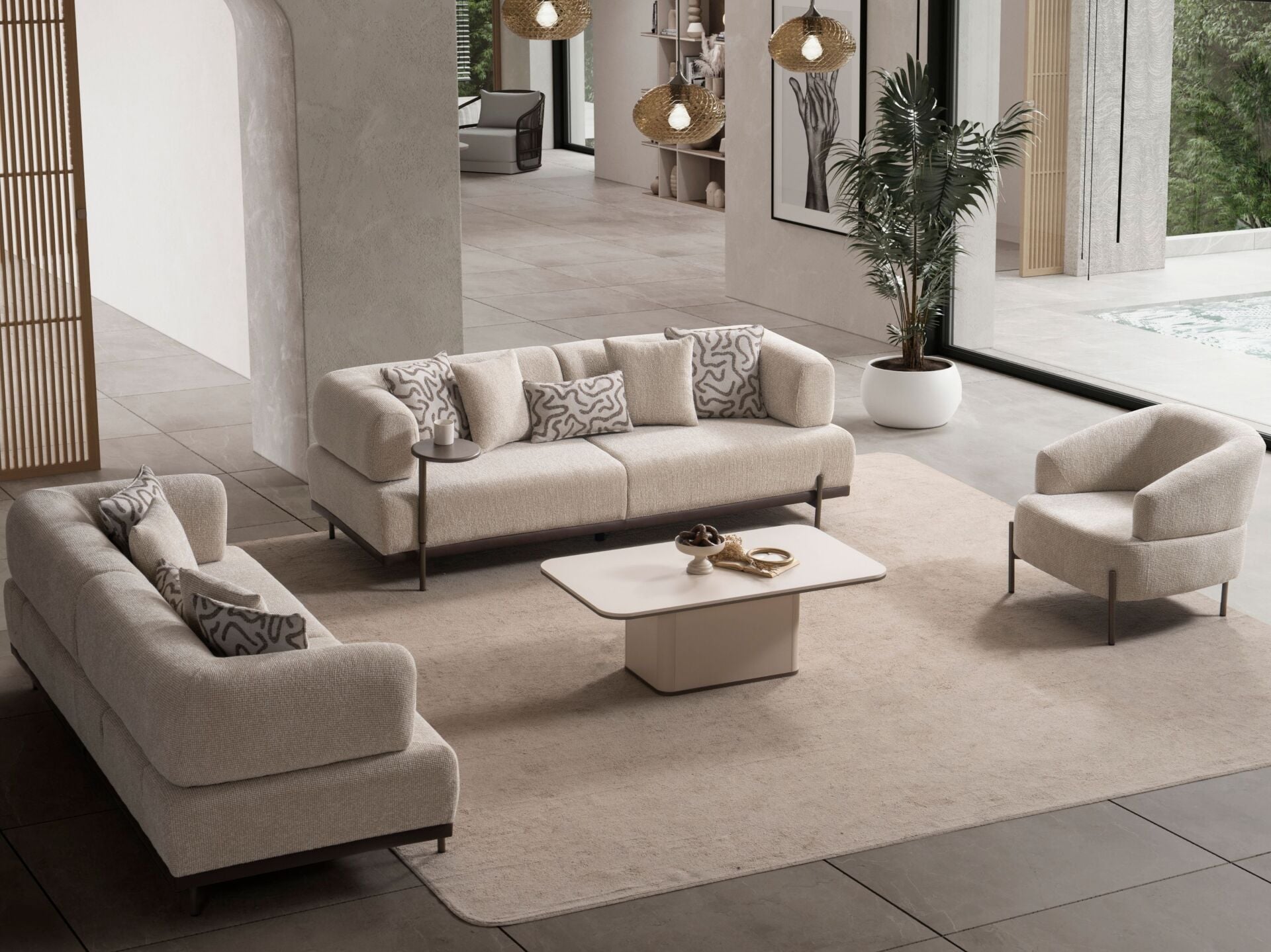 Verona Koltuk Takımı ( 3+3+1 )