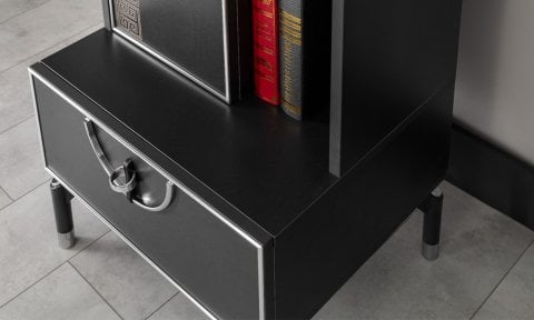 Active Antrasit Genç Odası Kitaplık