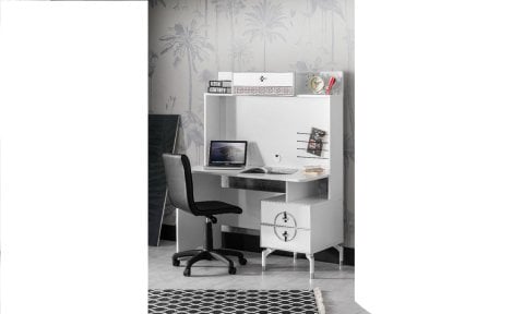 Active Beyaz Genç Odası Çalışma Masası