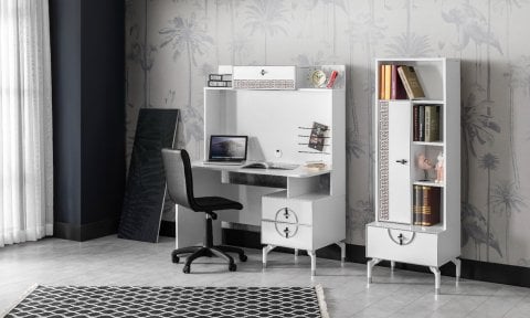 Active Beyaz Genç Odası Çalışma Masası