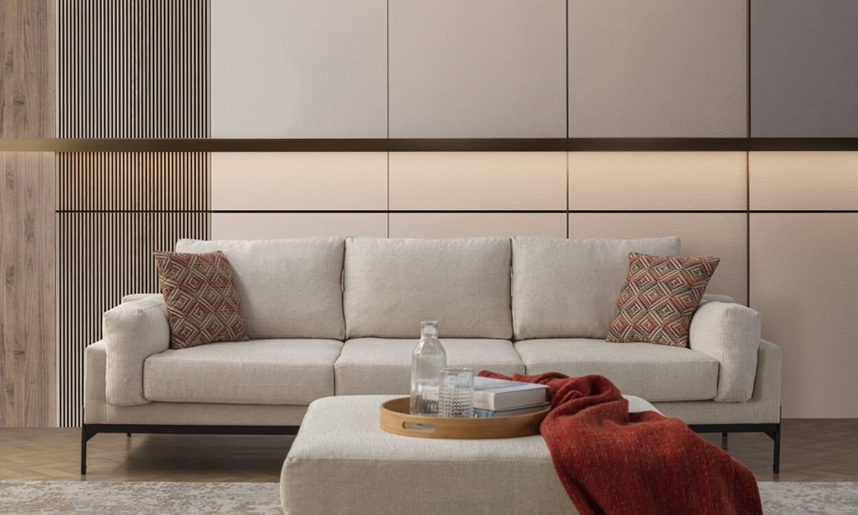 Mono Modern Dörtlü Koltuk